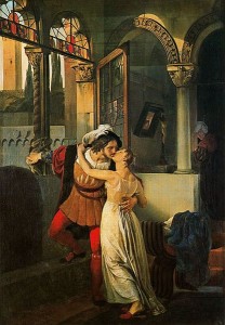 Francesco Hayez - Romeo e Giulietta (1823)